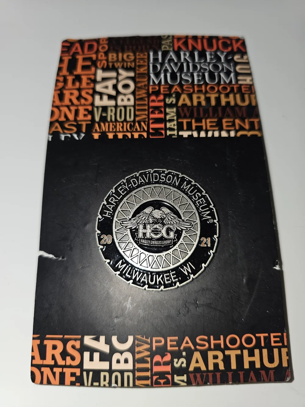 Pins - Select 1: Red Socks, Harley, Or Lagoon - New On Card